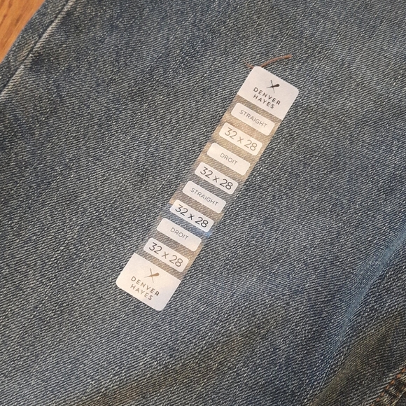 NWT size 32×28 straight fit 100% cotton jeans - Picture 6 of 13